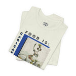 Food is: Caricature | Unisex T-Shirt - Asparagus Ballet Dancer-T-Shirt-gift ideas for foodies-Knife Shift