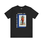 Food is: Caricature | Unisex T-Shirt - Dapper Gentleman Carrot-T-Shirt-gift ideas for foodies-Knife Shift