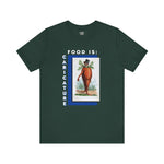 Food is: Caricature | Unisex T-Shirt - Dapper Gentleman Carrot-T-Shirt-gift ideas for foodies-Knife Shift