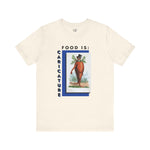 Food is: Caricature | Unisex T-Shirt - Dapper Gentleman Carrot-T-Shirt-gift ideas for foodies-Knife Shift