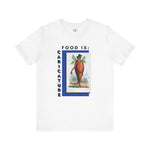 Food is: Caricature | Unisex T-Shirt - Dapper Gentleman Carrot-T-Shirt-gift ideas for foodies-Knife Shift