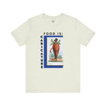 Food is: Caricature | Unisex T-Shirt - Dapper Gentleman Carrot-T-Shirt-gift ideas for foodies-Knife Shift