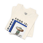 Food is: Caricature | Unisex T-Shirt - Gourd Costume-T-Shirt-gift ideas for foodies-Knife Shift