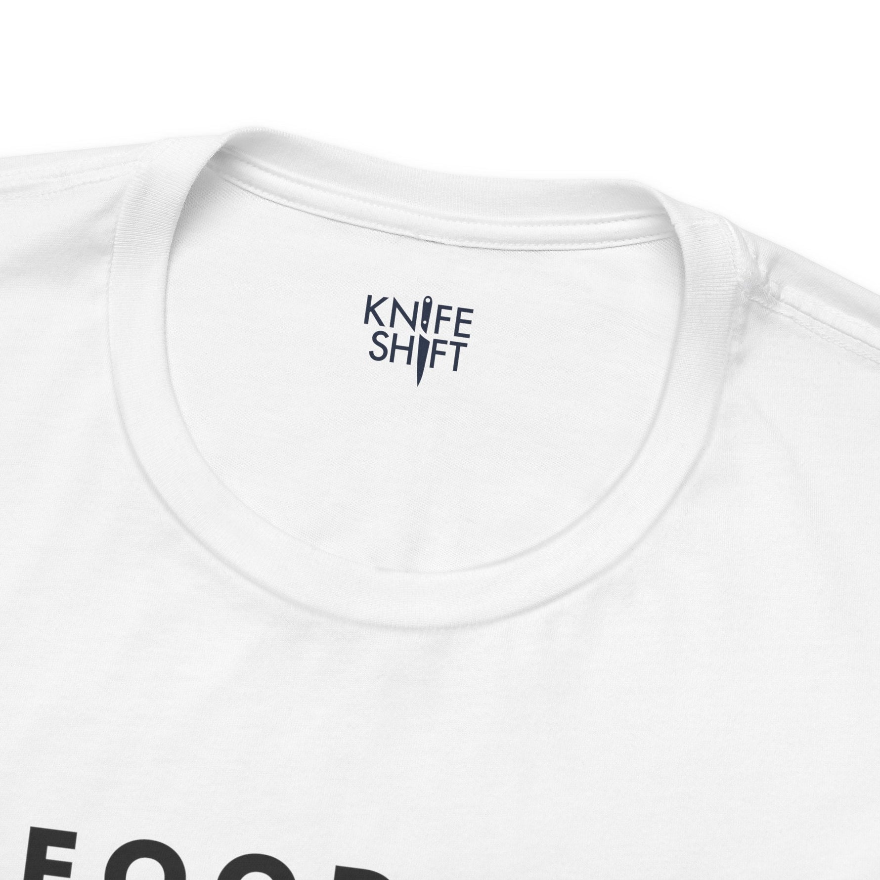 Food is: Caricature | Unisex T-Shirt - Lemon and Oyster Personas-T-Shirt-gift ideas for foodies-Knife Shift