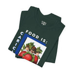 Food is: Caricature | Unisex T-Shirt - Three Radish People-T-Shirt-gift ideas for foodies-Knife Shift