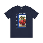 Food is: Caricature | Unisex T-Shirt - Three Radish People-T-Shirt-gift ideas for foodies-Knife Shift