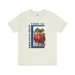 Food is: Caricature | Unisex T-Shirt - Three Radish People-T-Shirt-gift ideas for foodies-Knife Shift