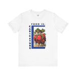 Food is: Caricature | Unisex T-Shirt - Three Radish People-T-Shirt-gift ideas for foodies-Knife Shift