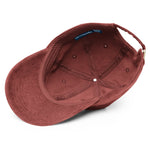 Food is: Propaganda - Embroidered Vintage Corduroy Cap-Embroidered Hats-gift ideas for foodies-Knife Shift