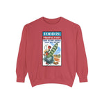 Food is: Propaganda | Unisex Sweatshirt - WWII Victory Garden-Sweatshirt-gift ideas for foodies-Knife Shift
