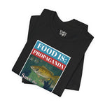 Food is: Propaganda | Unisex T-Shirt - Eat More Fish-T-Shirt-gift ideas for foodies-Knife Shift