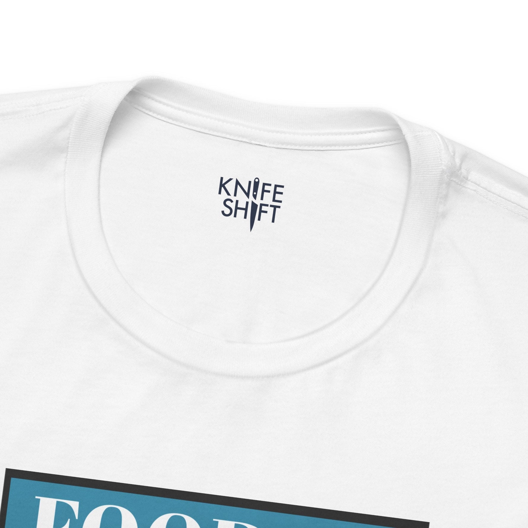 Food is: Propaganda | Unisex T-Shirt - Little Americans, Do Your Bit-T-Shirt-gift ideas for foodies-Knife Shift