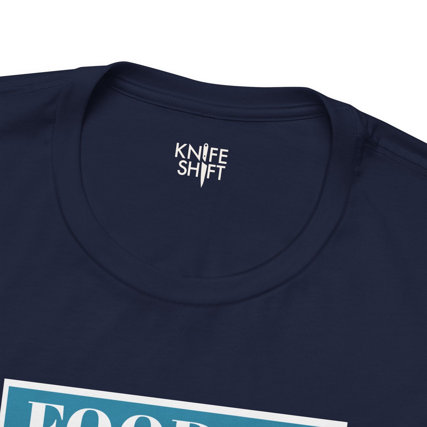 Food is: Propaganda | Unisex T-Shirt - Little Americans, Do Your Bit-T-Shirt-gift ideas for foodies-Knife Shift