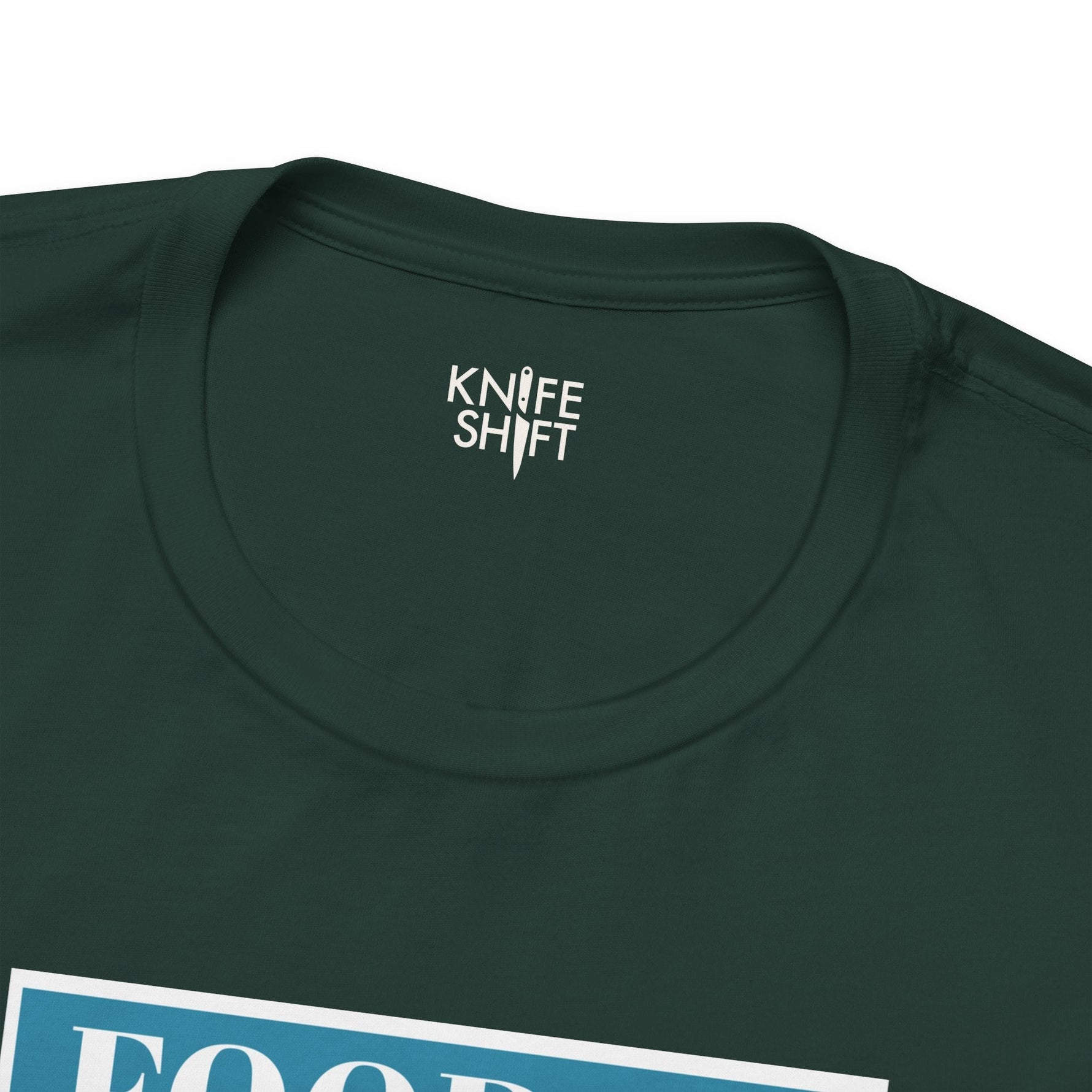 Food is: Propaganda | Unisex T-Shirt - Little Americans, Do Your Bit-T-Shirt-gift ideas for foodies-Knife Shift