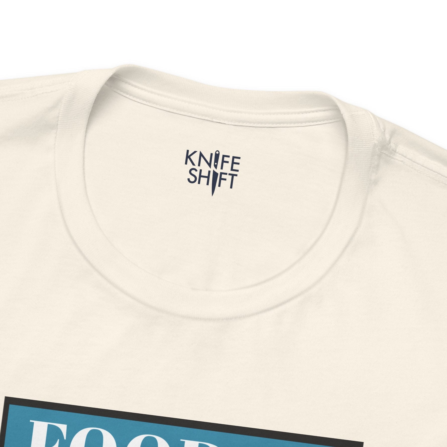 Food is: Propaganda | Unisex T-Shirt - Little Americans, Do Your Bit-T-Shirt-gift ideas for foodies-Knife Shift