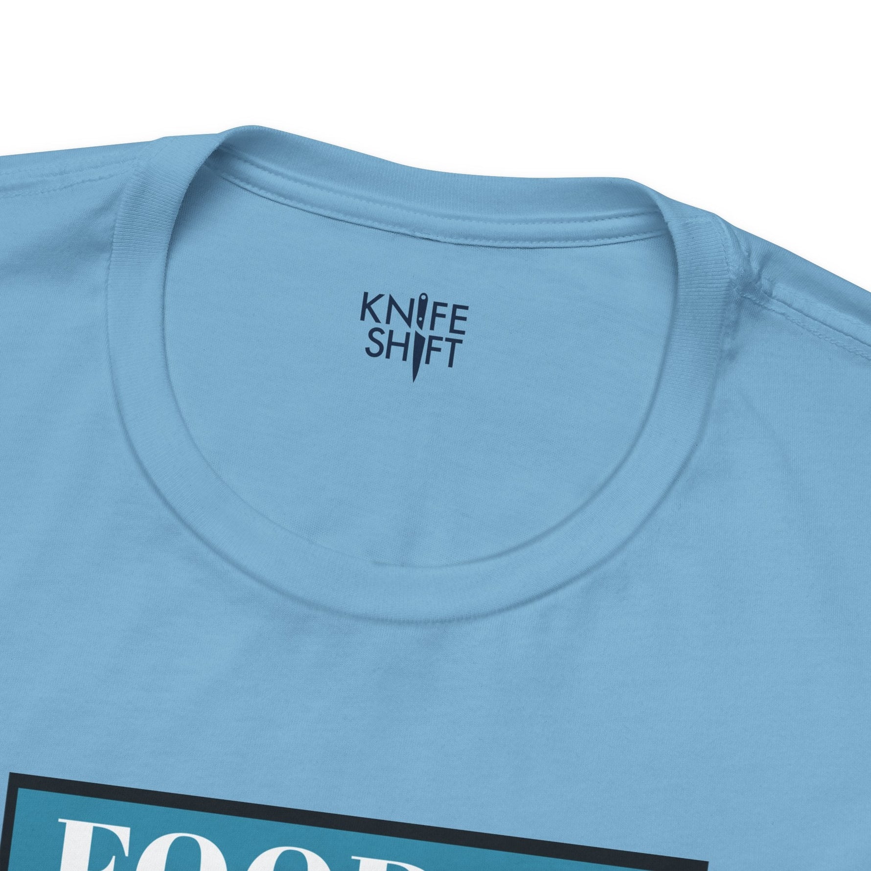 Food is: Propaganda | Unisex T-Shirt - Little Americans, Do Your Bit-T-Shirt-gift ideas for foodies-Knife Shift