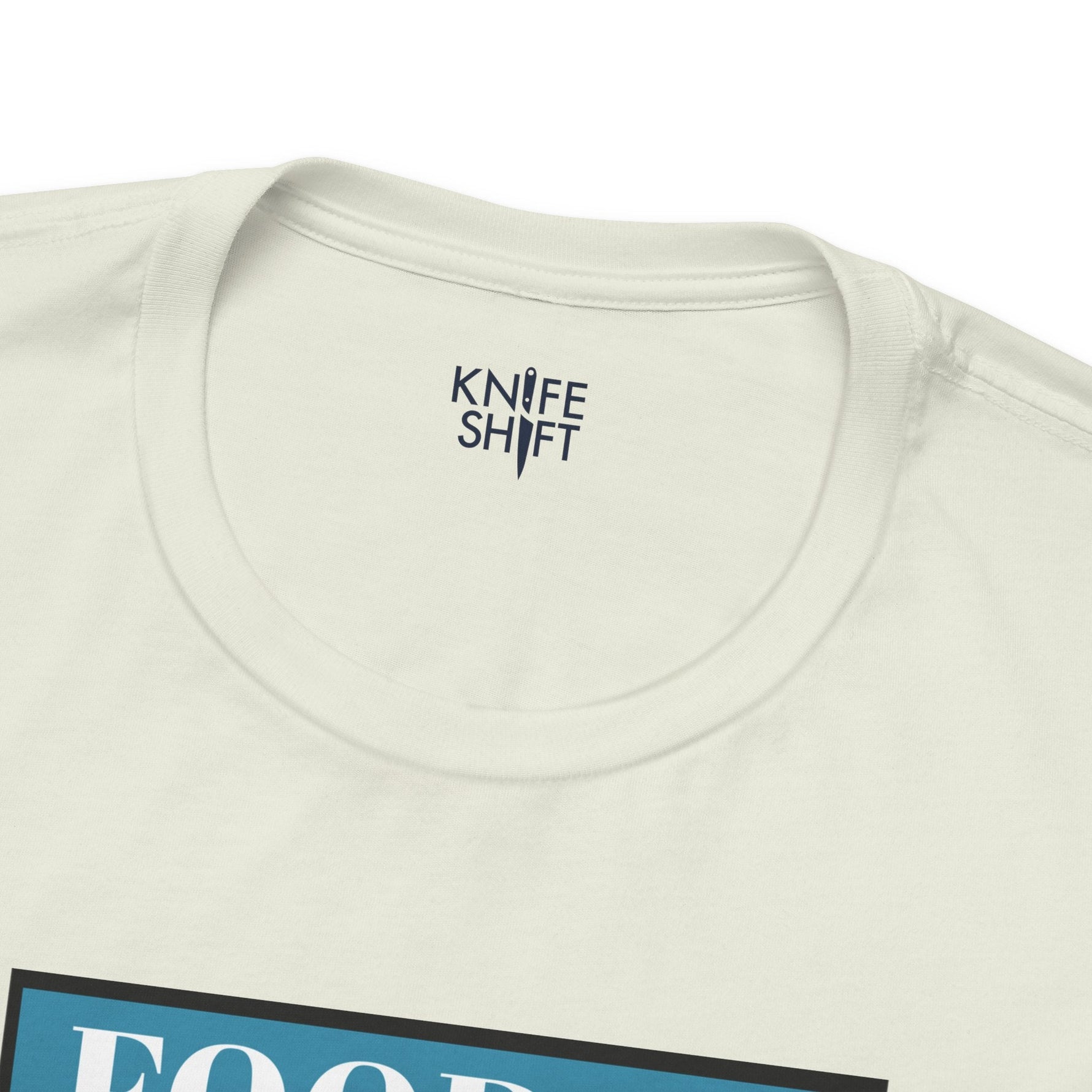 Food is: Propaganda | Unisex T-Shirt - Little Americans, Do Your Bit-T-Shirt-gift ideas for foodies-Knife Shift
