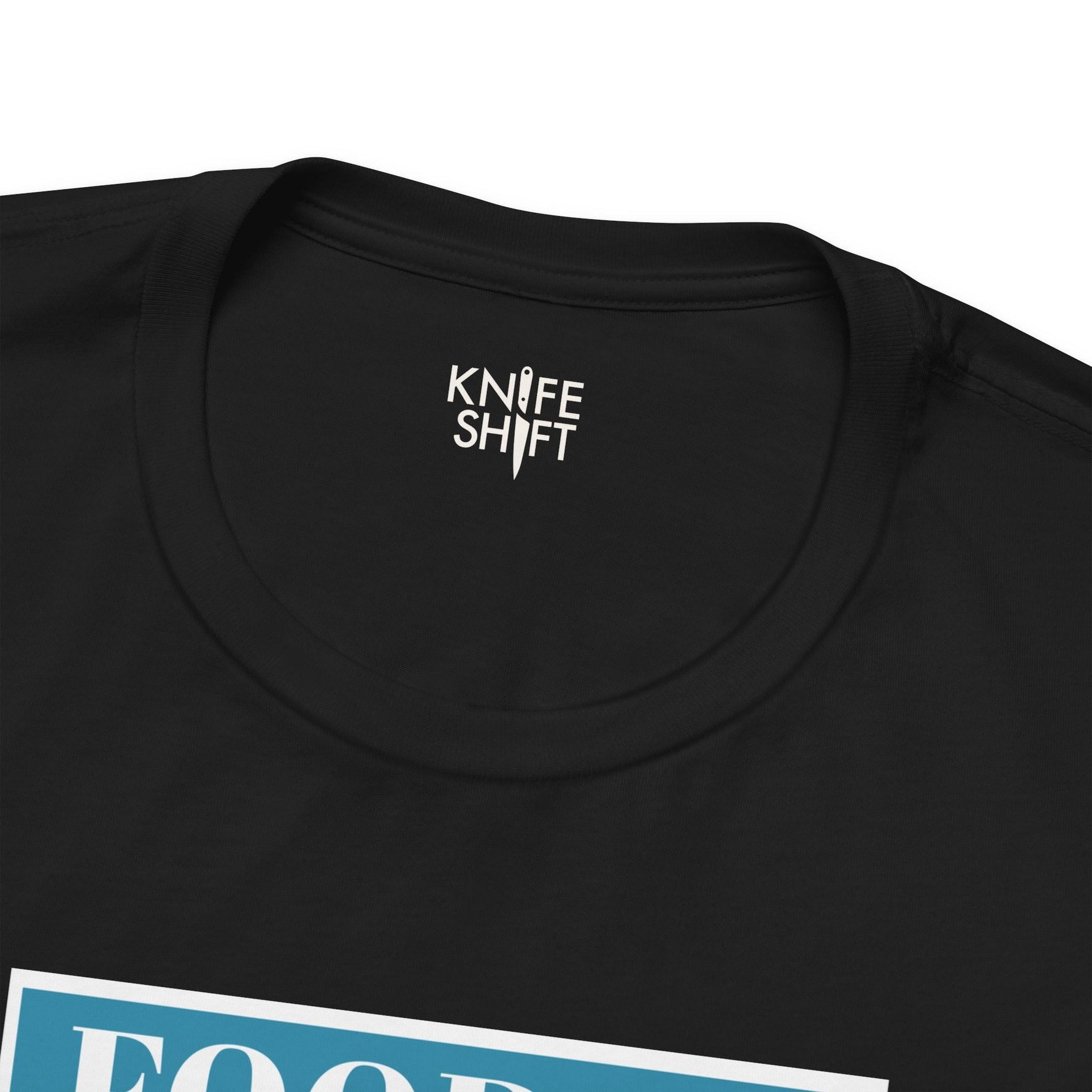 Food is: Propaganda | Unisex T-Shirt - Little Americans, Do Your Bit-T-Shirt-gift ideas for foodies-Knife Shift