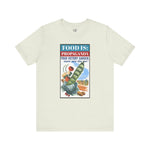 Food is: Propaganda | Unisex T-Shirt - WWII Victory Garden - Knife Shift