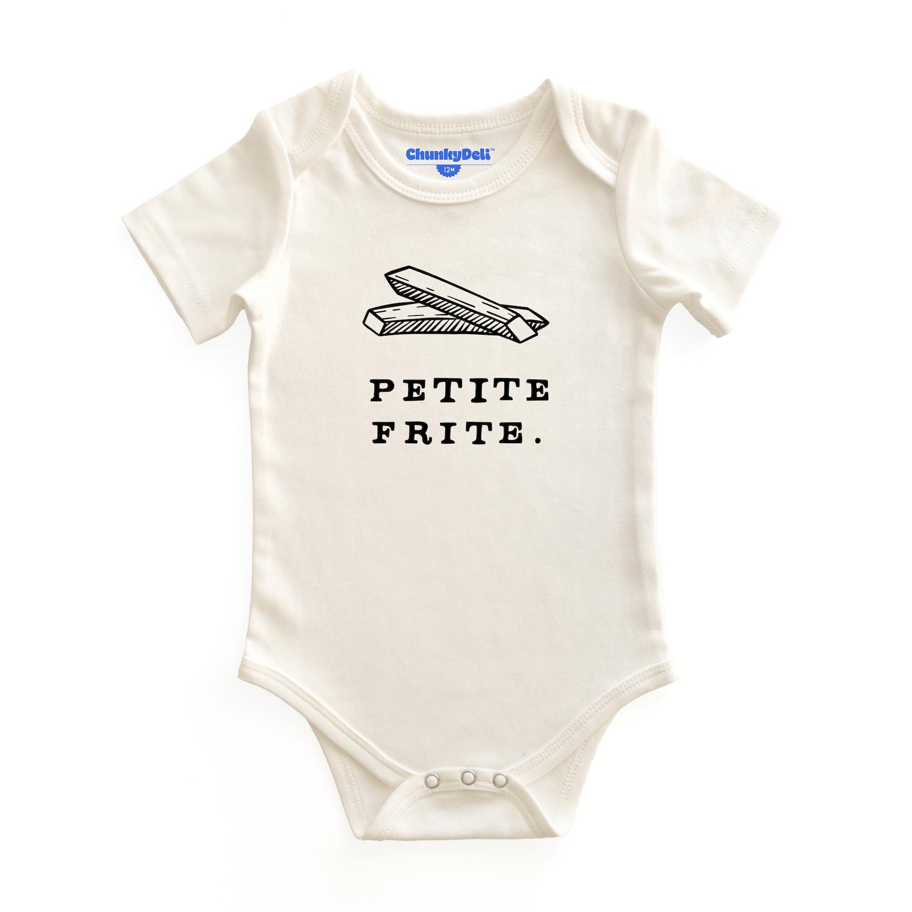 Petite Frite Baby Bodysuit - Knife Shift