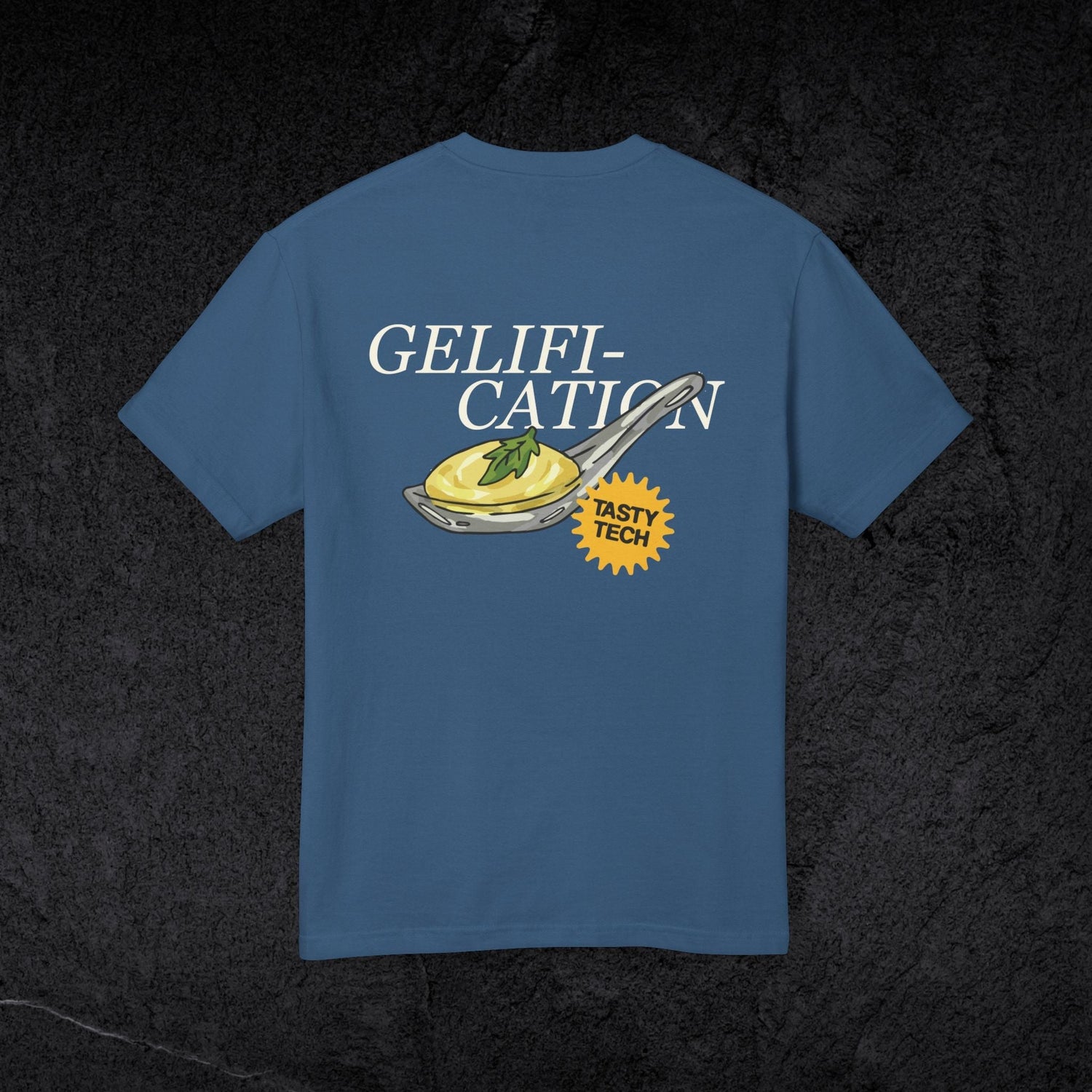 Gelification Technique - Unisex Heavyweight T-shirt-T-Shirt-gift ideas for foodies-Knife Shift