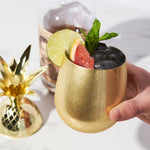 Pacific Pineapple Tumbler in Gold - Knife Shift