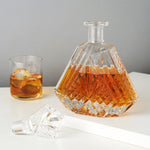 Admiral Crystal Irish Cut Whiskey Decanter - Knife Shift