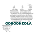 Gorgonzola Cheese Map - Midweight Hoodie-Hoodie-gift ideas for foodies-Knife Shift