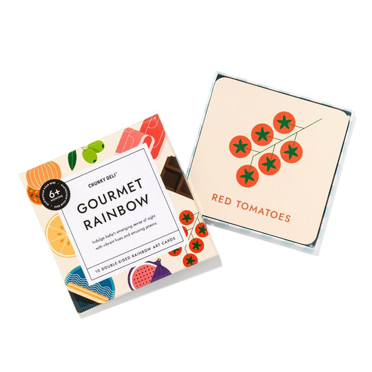 Gourmet Rainbow Art Cards - Knife Shift