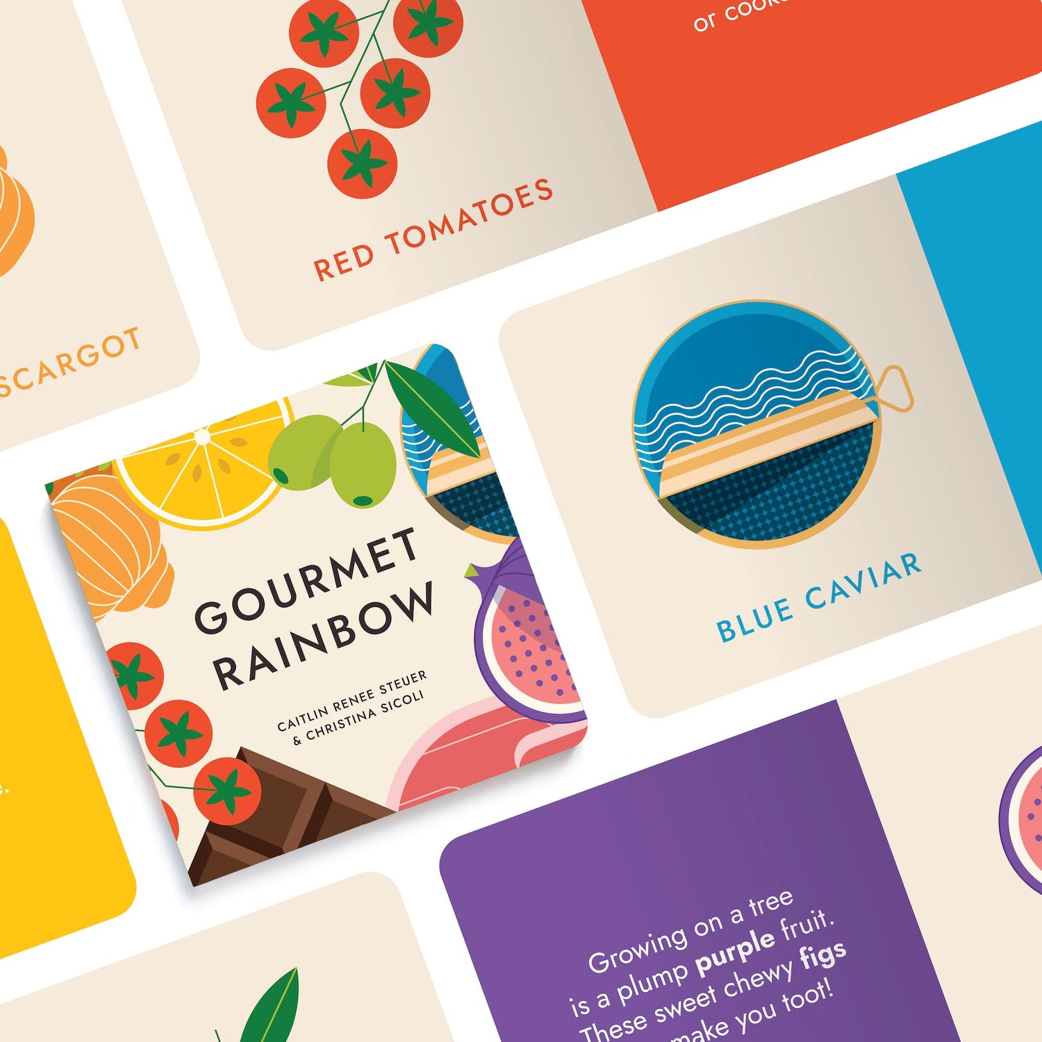 Gourmet Rainbow Board Book - Knife Shift