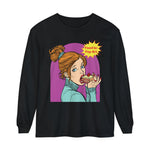 Have Your Cake! - Food Pop Art Long Sleeve Tee-Long-sleeve-gift ideas for foodies-Knife Shift