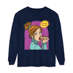 Have Your Cake! - Food Pop Art Long Sleeve Tee-Long-sleeve-gift ideas for foodies-Knife Shift