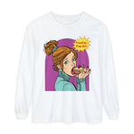 Have Your Cake! - Food Pop Art Long Sleeve Tee-Long-sleeve-gift ideas for foodies-Knife Shift