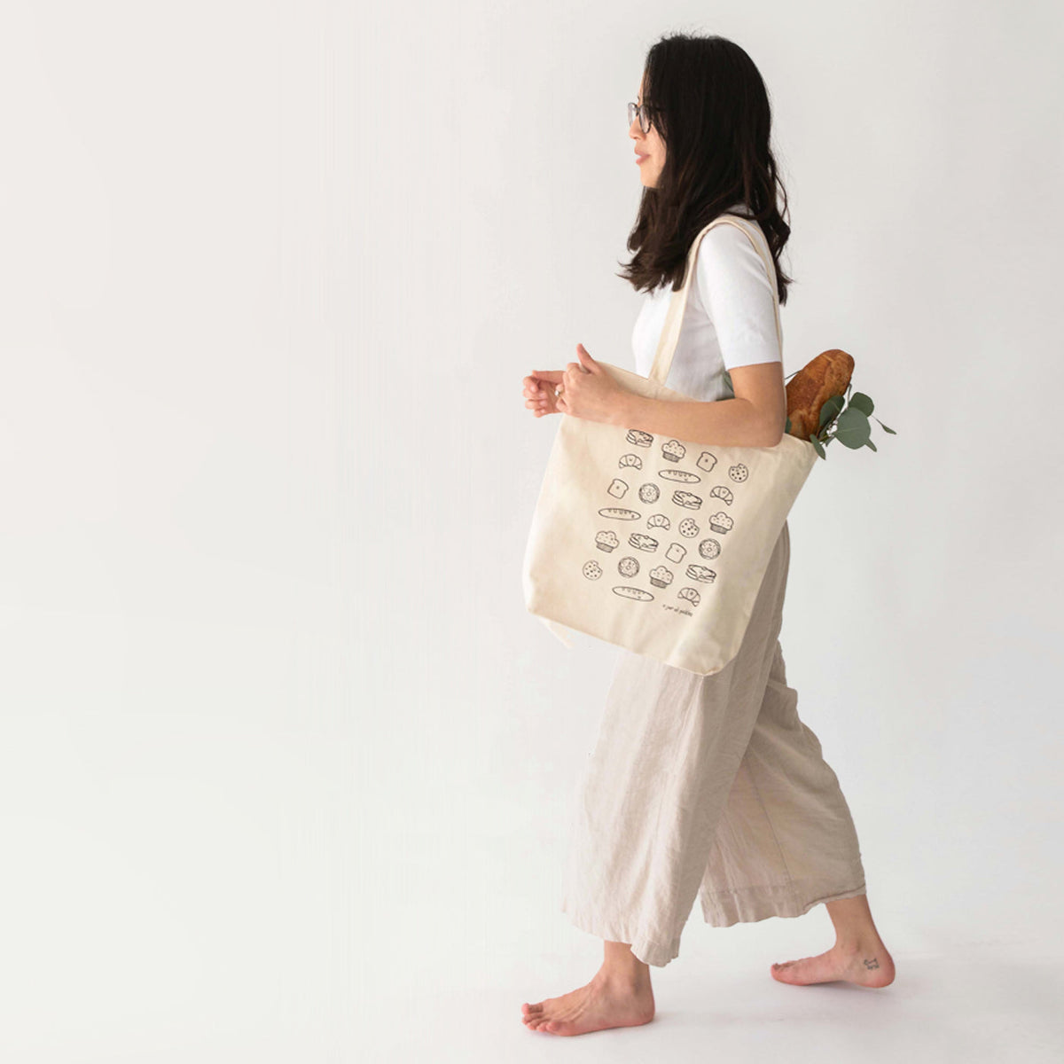 Carbs Cotton Tote - Knife Shift