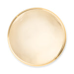 Round Serving Tray in Gold - Knife Shift