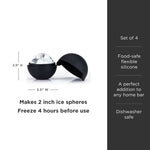 Glacier Ice Sphere Molds Set of 4 - Knife Shift