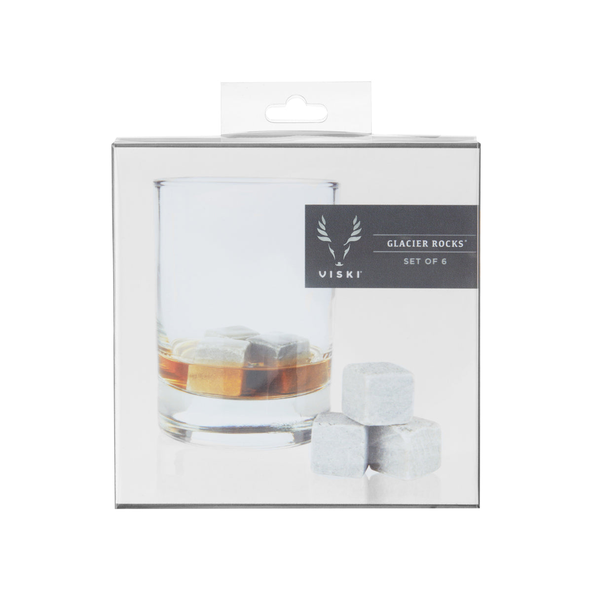 Glacier Rocks Soapstone Cube Set of 6 - Knife Shift
