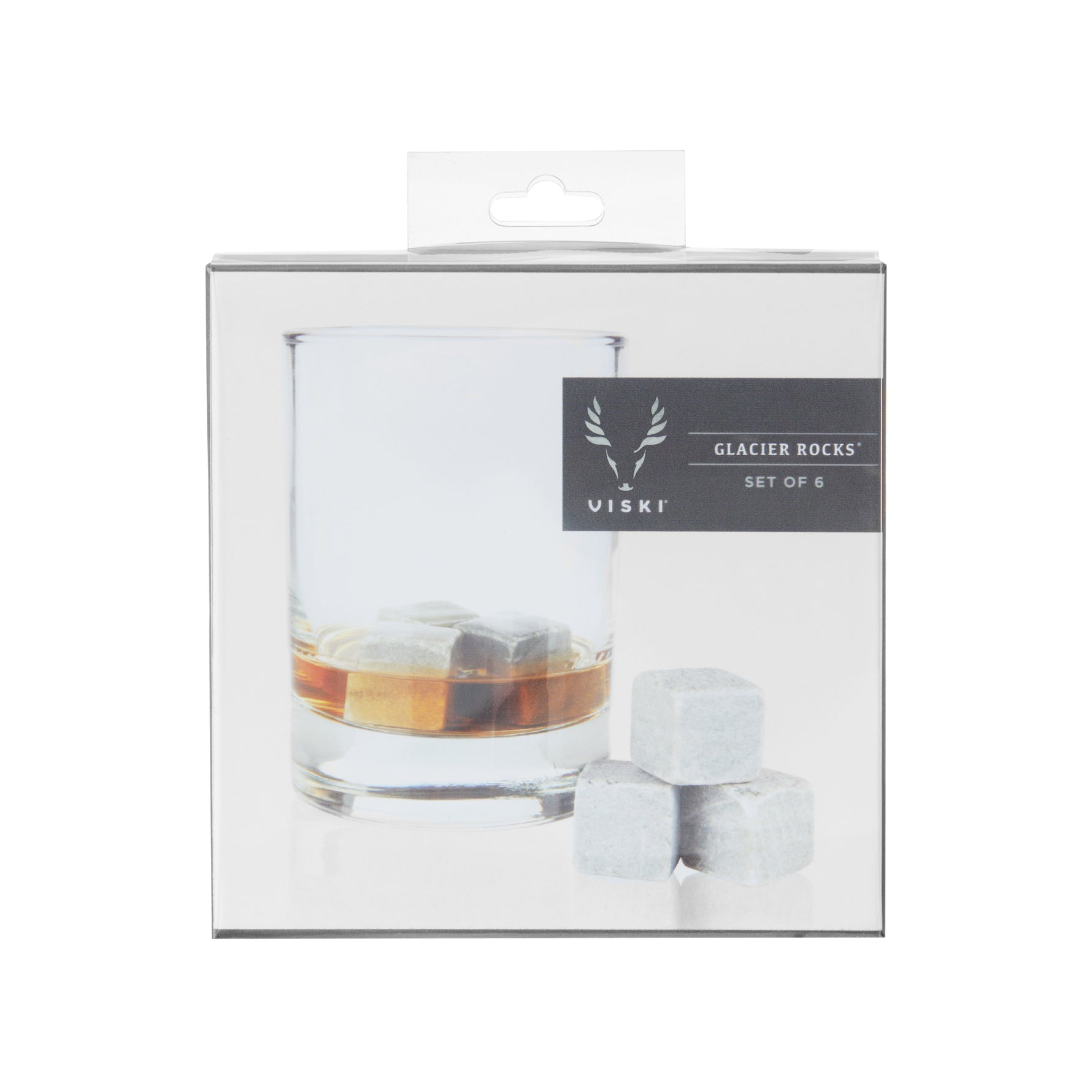 Glacier Rocks Soapstone Cube Set of 6 - Knife Shift