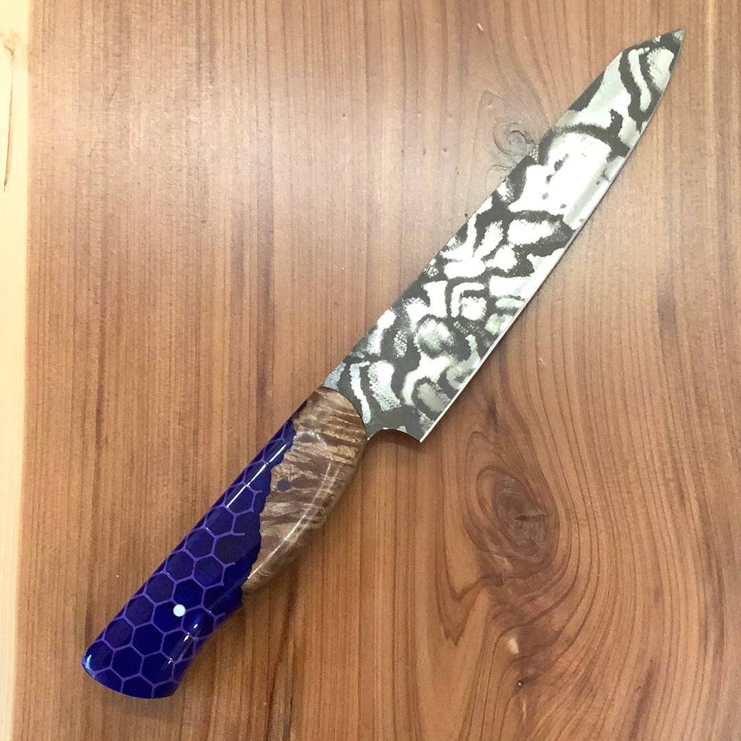 Purple Hex Petty Knife
