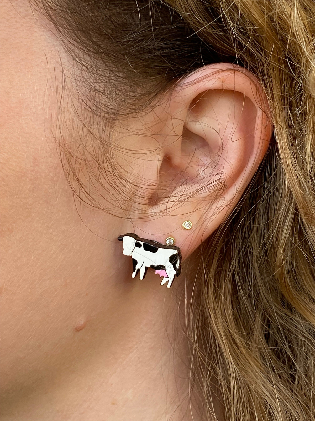 Cow Studs - 2 Colors Available - Knife Shift