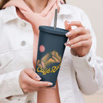 Rincón de la Vieja Mountain Tumbler w/ Straw - Knife Shift