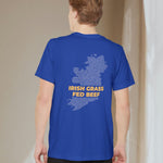 Irish Grass Fed Beef - Pocket T-shirt-T-Shirt-gift ideas for foodies-Knife Shift