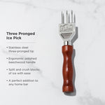Professional Three Pronged Ice Pick - Knife Shift