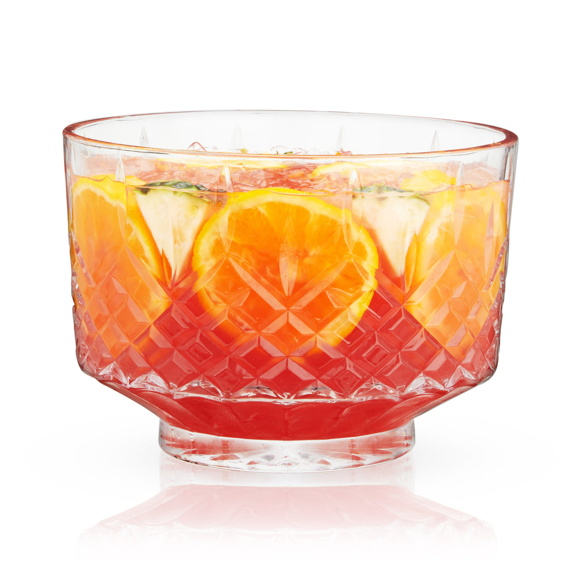 Admiral Crystal Punch Bowl - Knife Shift