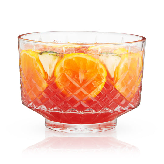 Admiral Crystal Punch Bowl - Knife Shift