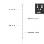 Harrison Cocktail Picks Set of 6 - Knife Shift