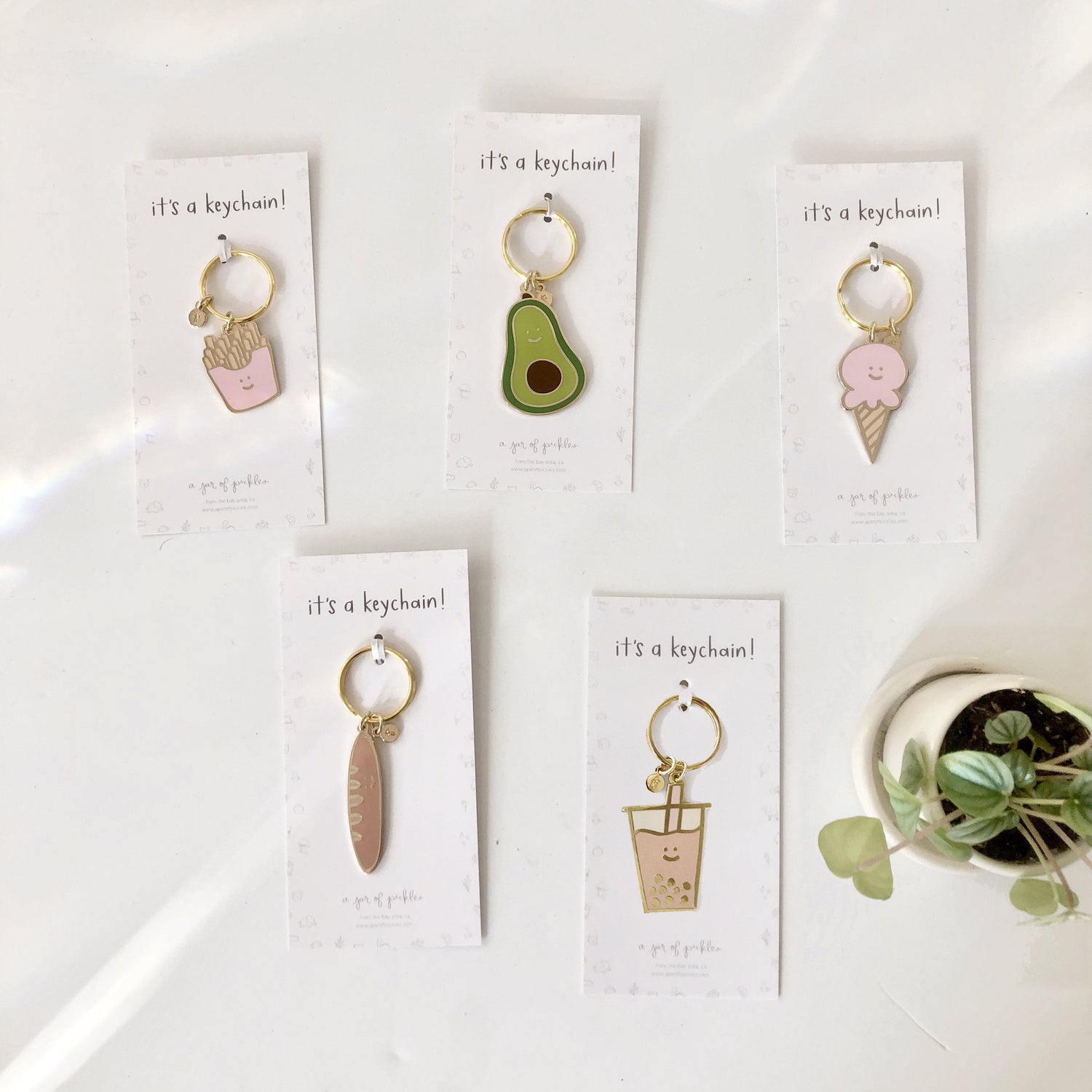 Avocado Keychain - Knife Shift