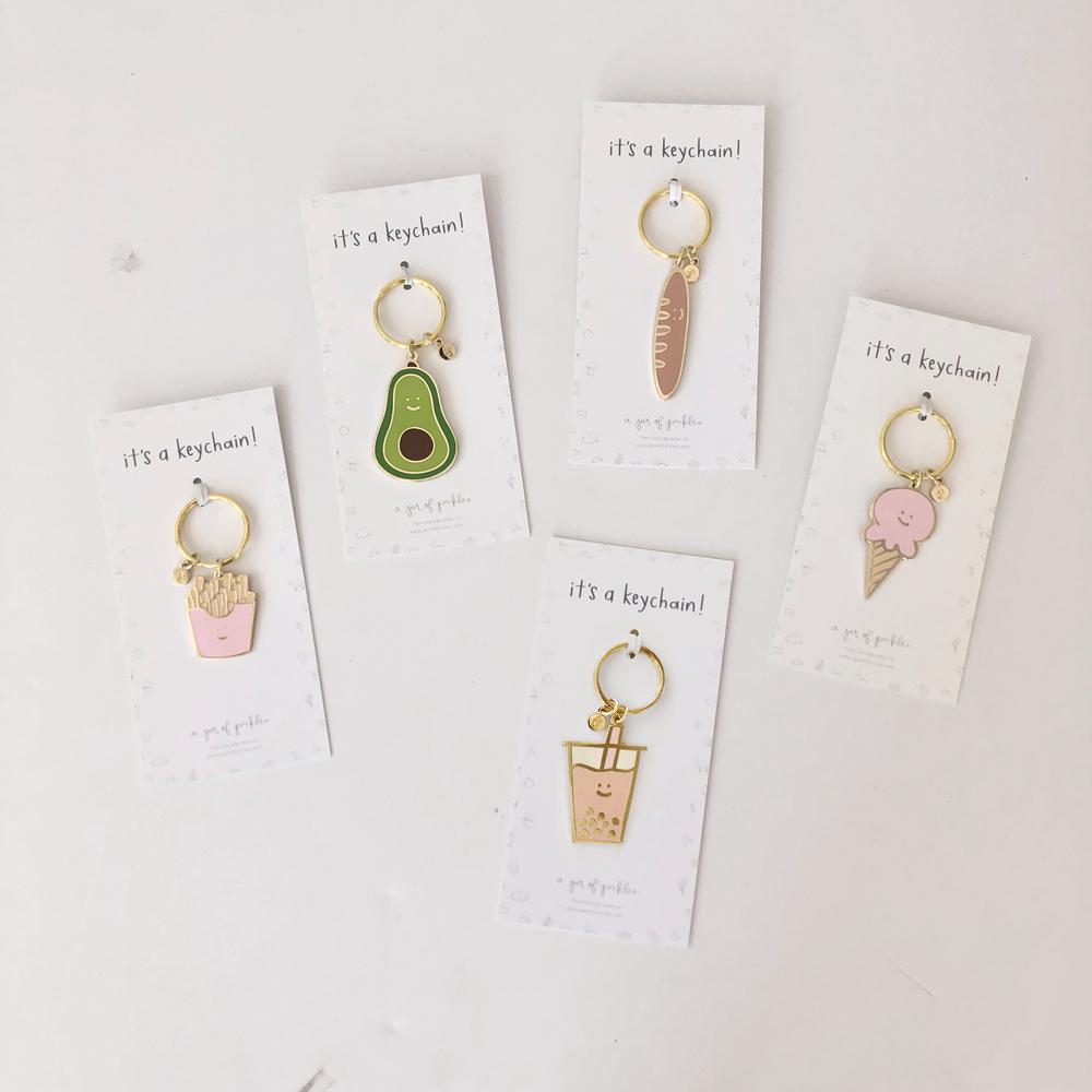 Avocado Keychain - Knife Shift