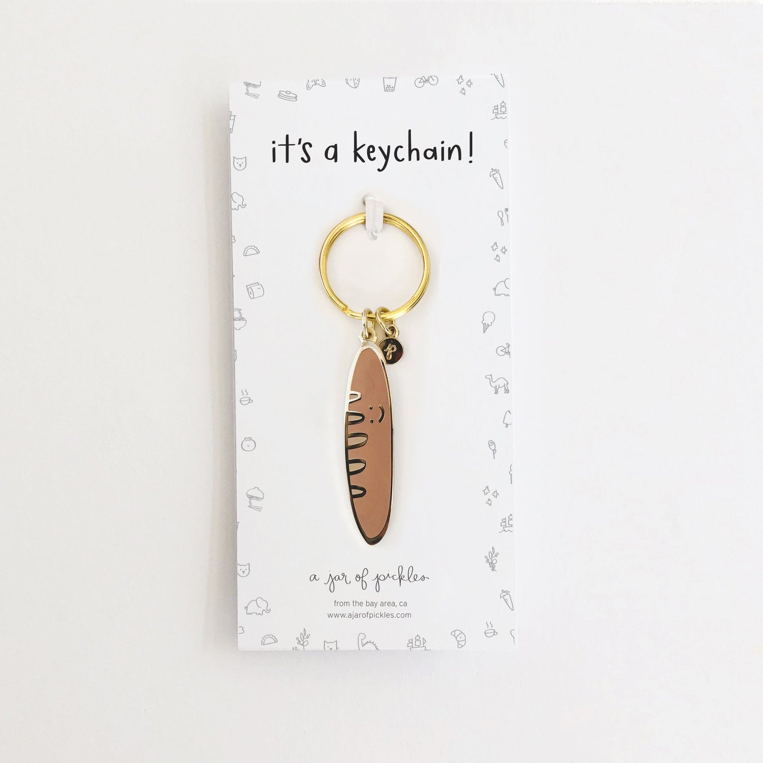 Baguette Keychain - Knife Shift