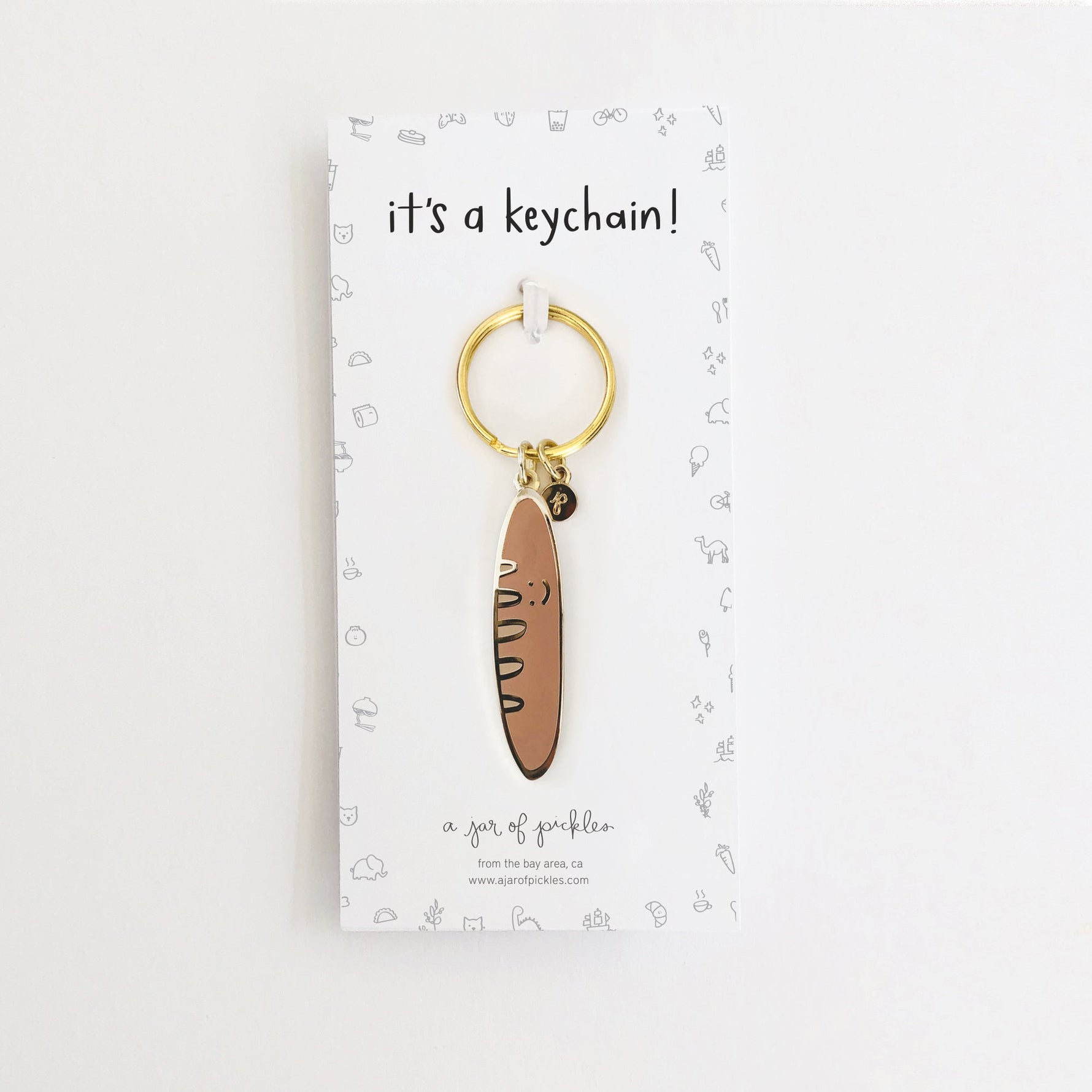 Baguette Keychain - Knife Shift